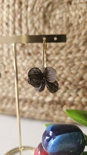 Boucles d’oreilles Chocolat