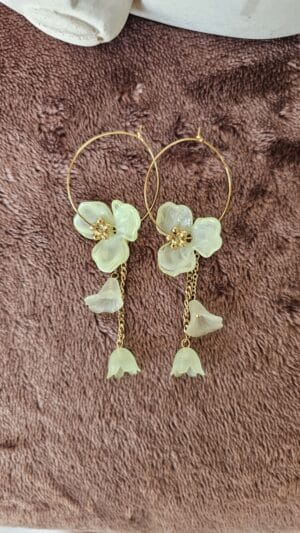 Boucles d’Oreilles Mimosa