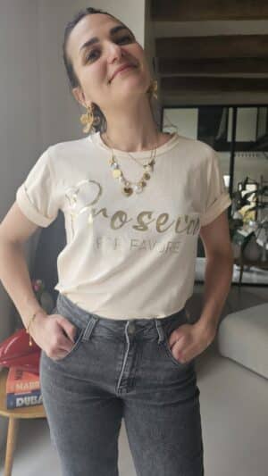 Tee Shirt Prosecco Taille Unique