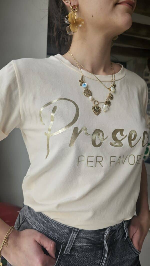 Tee Shirt Prosecco Taille Unique – Image 4