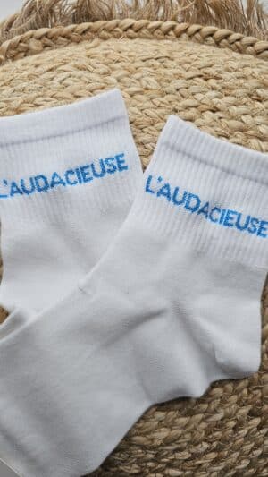 Chaussettes Audacieuse Blanche