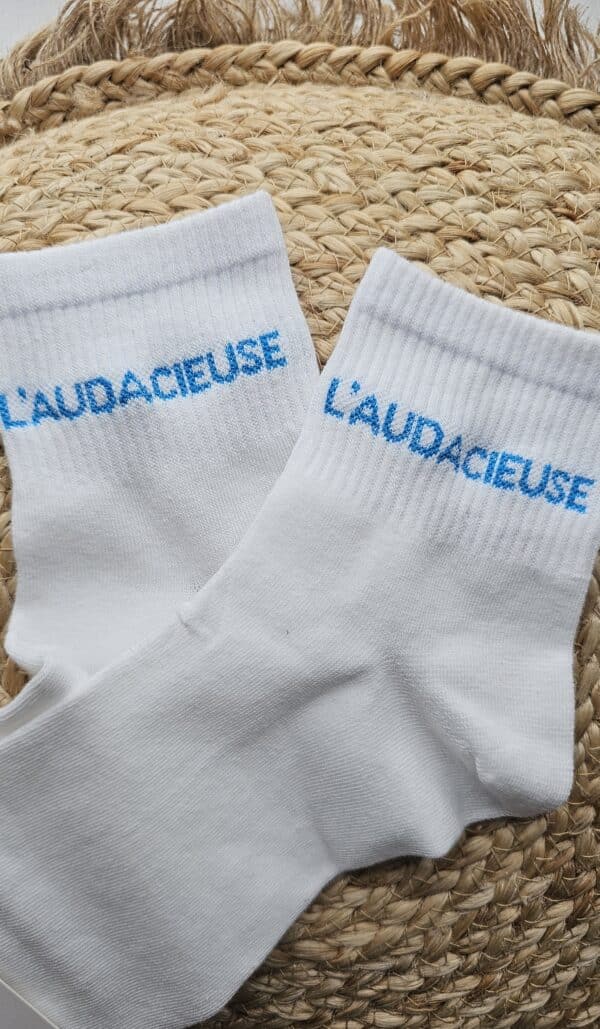 Chaussettes Audacieuse Blanche