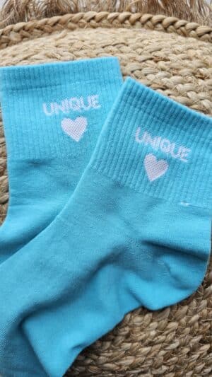 Chaussettes Unique Turquoise