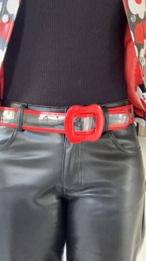 Ceinture Bonnie Rouge