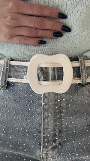 Ceinture Bonnie Blanche